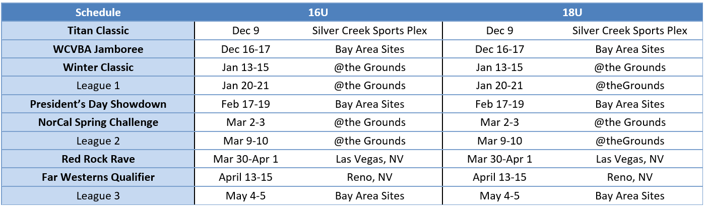 2023-24 Girls Schedule - Select v5