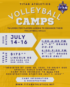 Titan Summer Flyer 2025 - Camp v2 Titan Summer Flyer 2025 - Camp v2