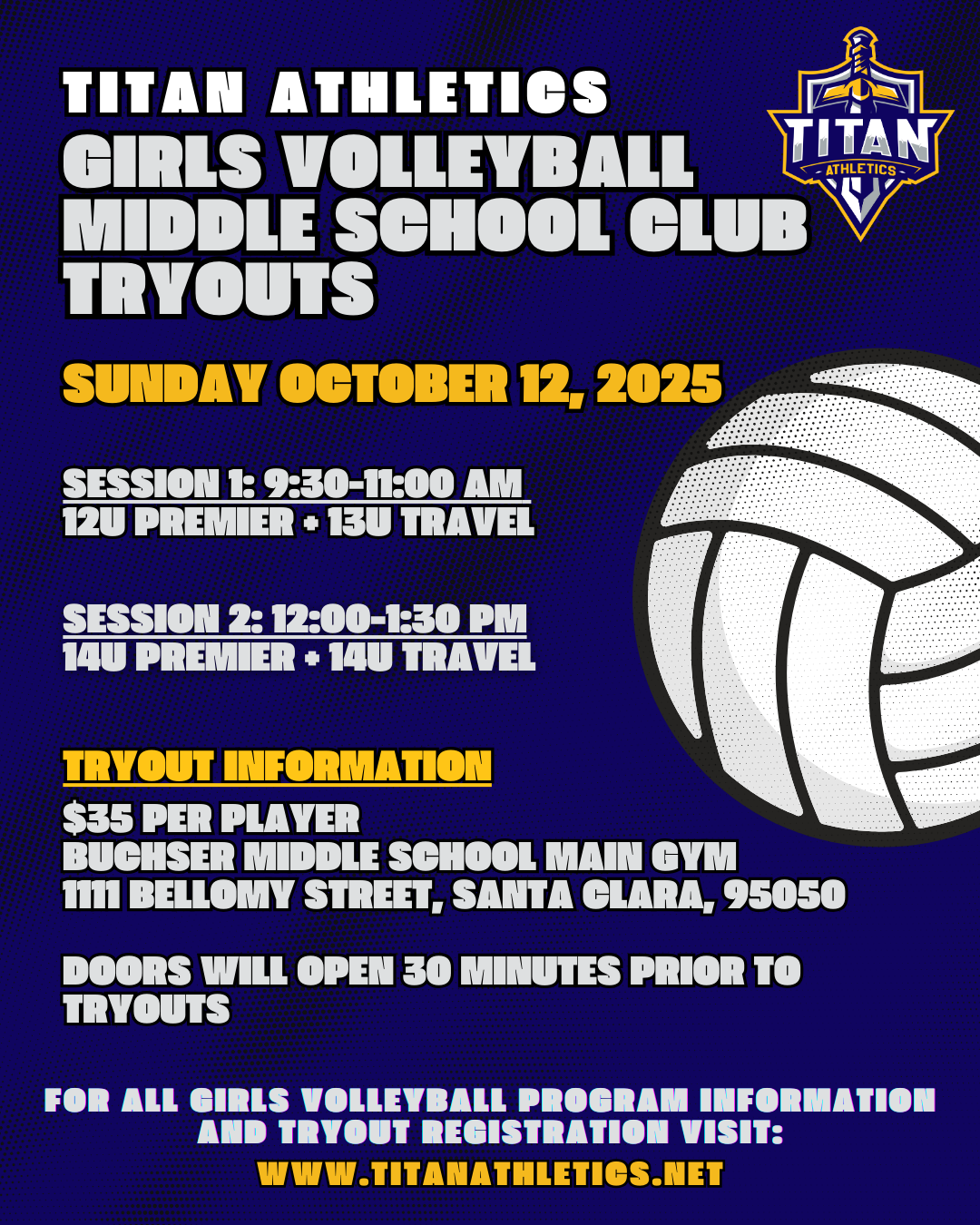 MS Tryout Flyer 2025 MS Tryout Flyer 2025